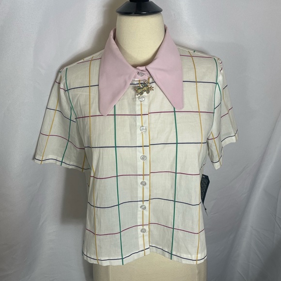 Sister Jane Colorful Button Up Shirt - Picture 3 of 5